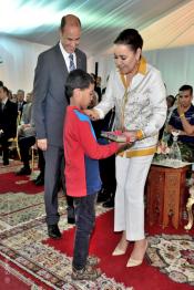 Image du Maroc Professionnelle de  Son Altesse Royale la Princesse Lalla Asmae préside la cérémonie de fin d'année scolaire 2017-2018 de la Fondation Lalla Asmae à Rabat, Mercredi 18 Juin 2018. (Photo/ SPPR) via Jalilbounhar.com